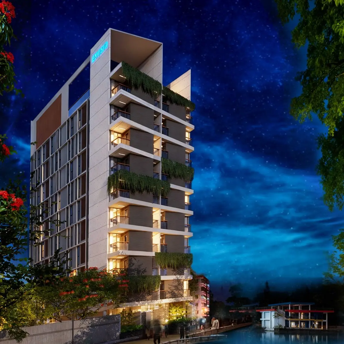 The Luxurious Sky Penthouse